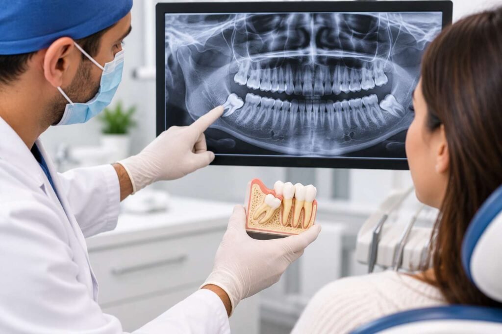 Toda Extração de Siso Precisa Ser com um Bucomaxilofacial